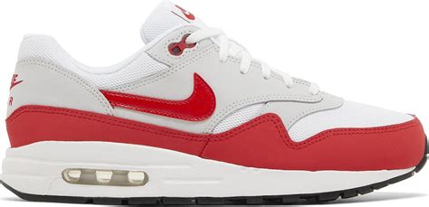 nike air max 1 youth gs schuhe rot grau|Nike Air Max 1 GS .